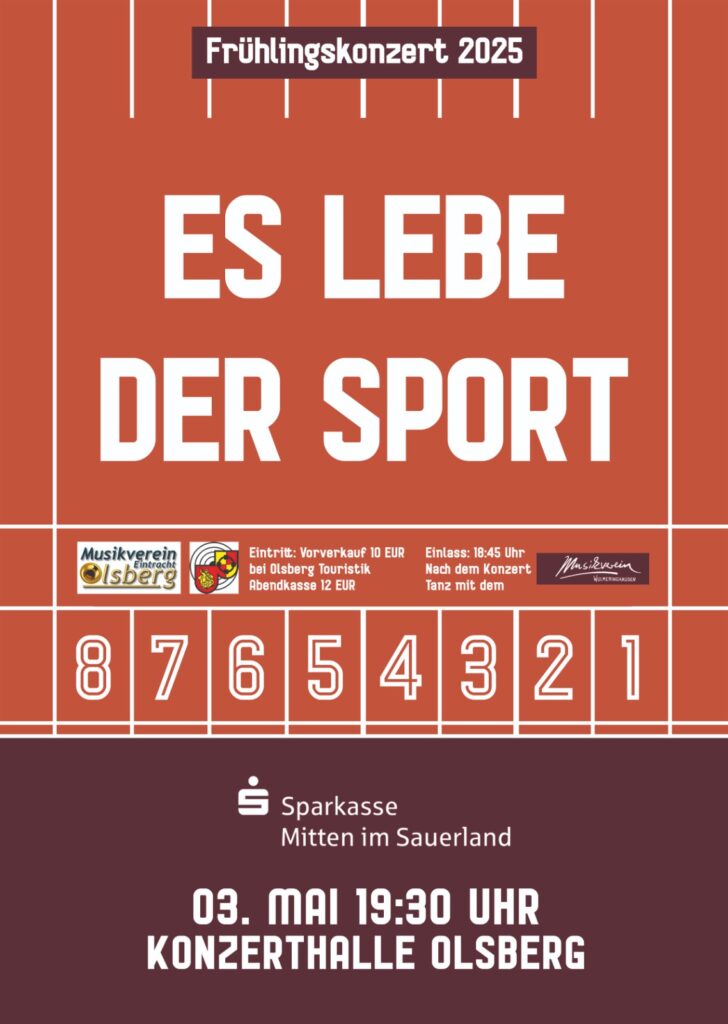 Es lebe der Sport! Frühlingskonzert 2025
