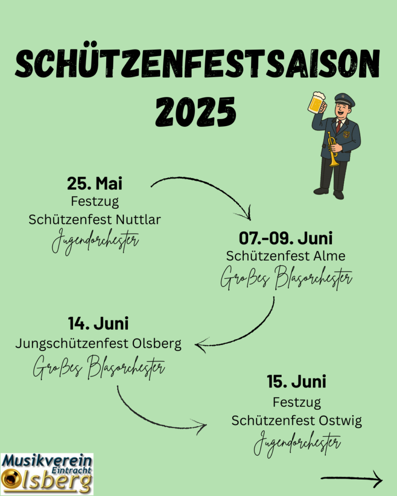 Schützenfestsaison 2025